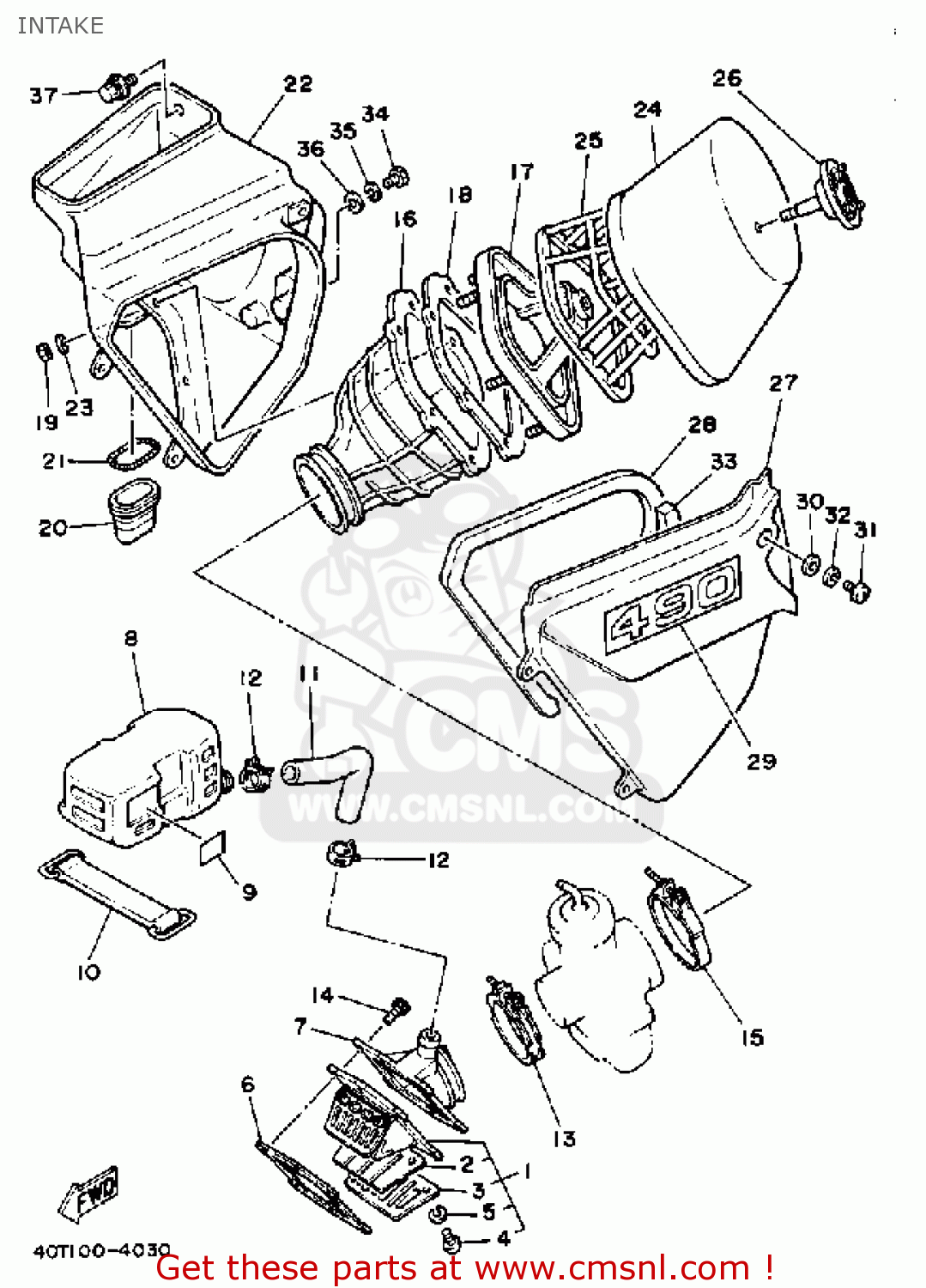 39X1445900: Holder, Guide Yamaha - buy the 39X-14459-00 at CMSNL