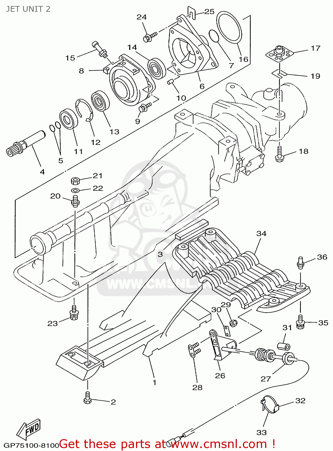 GP7U8K3102 Speed Sensor Yamaha buy the GP7U8K3102 at CMSNL