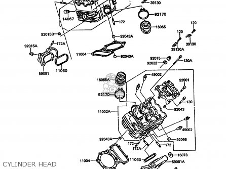 Kawasaki 1994 A10: Vn750 parts list partsmanual partsfiche electrical diagram for kawasaki vulcan 750 