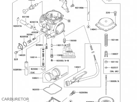 Kawasaki 2002 Klx300-a7 Klx300r parts list partsmanual partsfiche