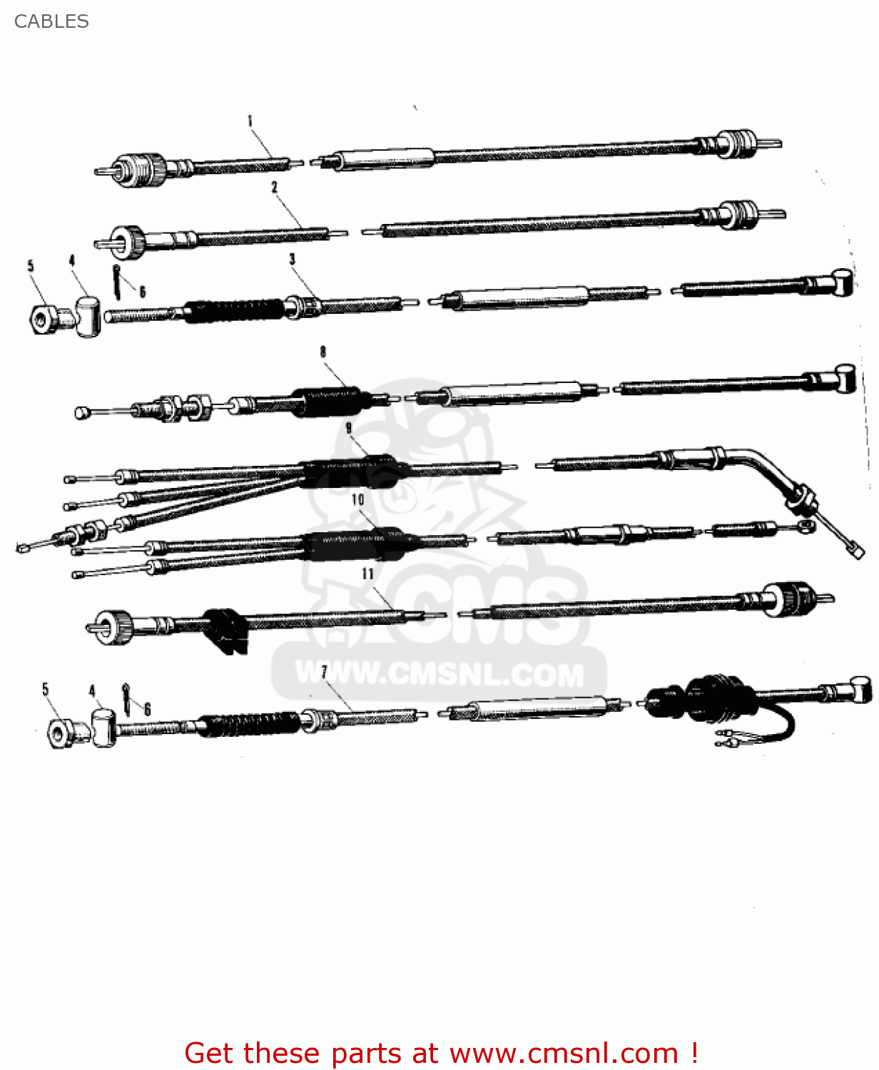 CABLES A1 SAMURAI 1966 EUROPE USA