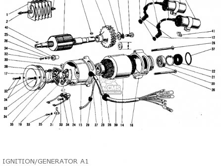 IGNITION/GENERATOR A1 - A1 SAMURAI 1968 EUROPE USA