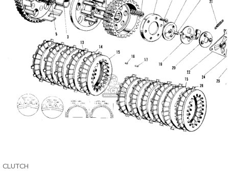 CLUTCH - A1 SAMURAI 1968 EUROPE USA