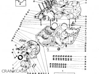 CRANKCASE - A1 SAMURAI 1969 EUROPE USA