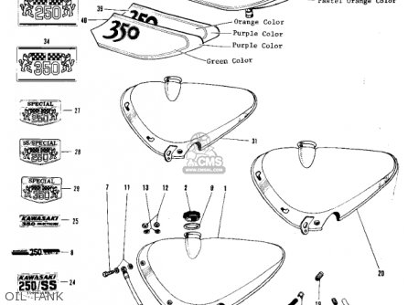 OIL TANK - A1B SAMURAI 1971 EUROPE USA