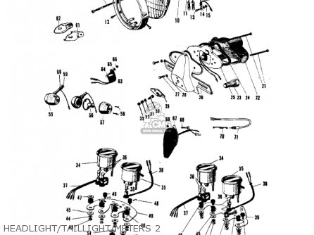 HEADLIGHT/TAILLIGHT/METERS 2 - A1SS SAMURAI 1967 EUROPE USA