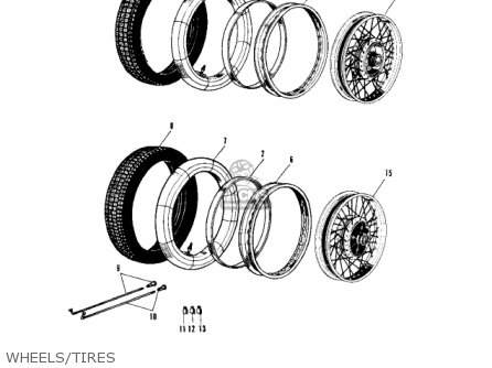 WHEELS/TIRES - A1SS SAMURAI 1969 EUROPE USA
