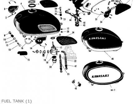 FUEL TANK (1) - A1SSB SAMURAI 1971 EUROPE USA