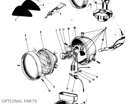 OPTIONAL PARTS - A1SSB SAMURAI 1971 EUROPE USA