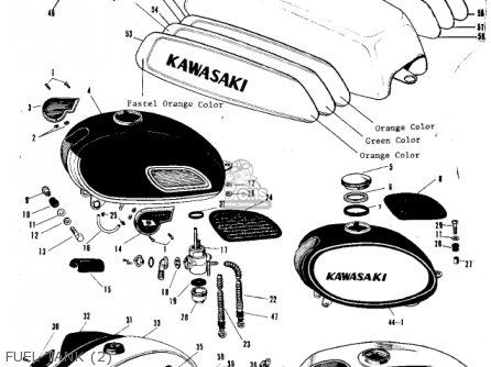 FUEL TANK (2) - A7 AVENGER 1969 USA