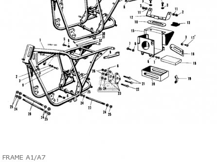 FRAME A1/A7 - A7A AVENGER 1970 USA