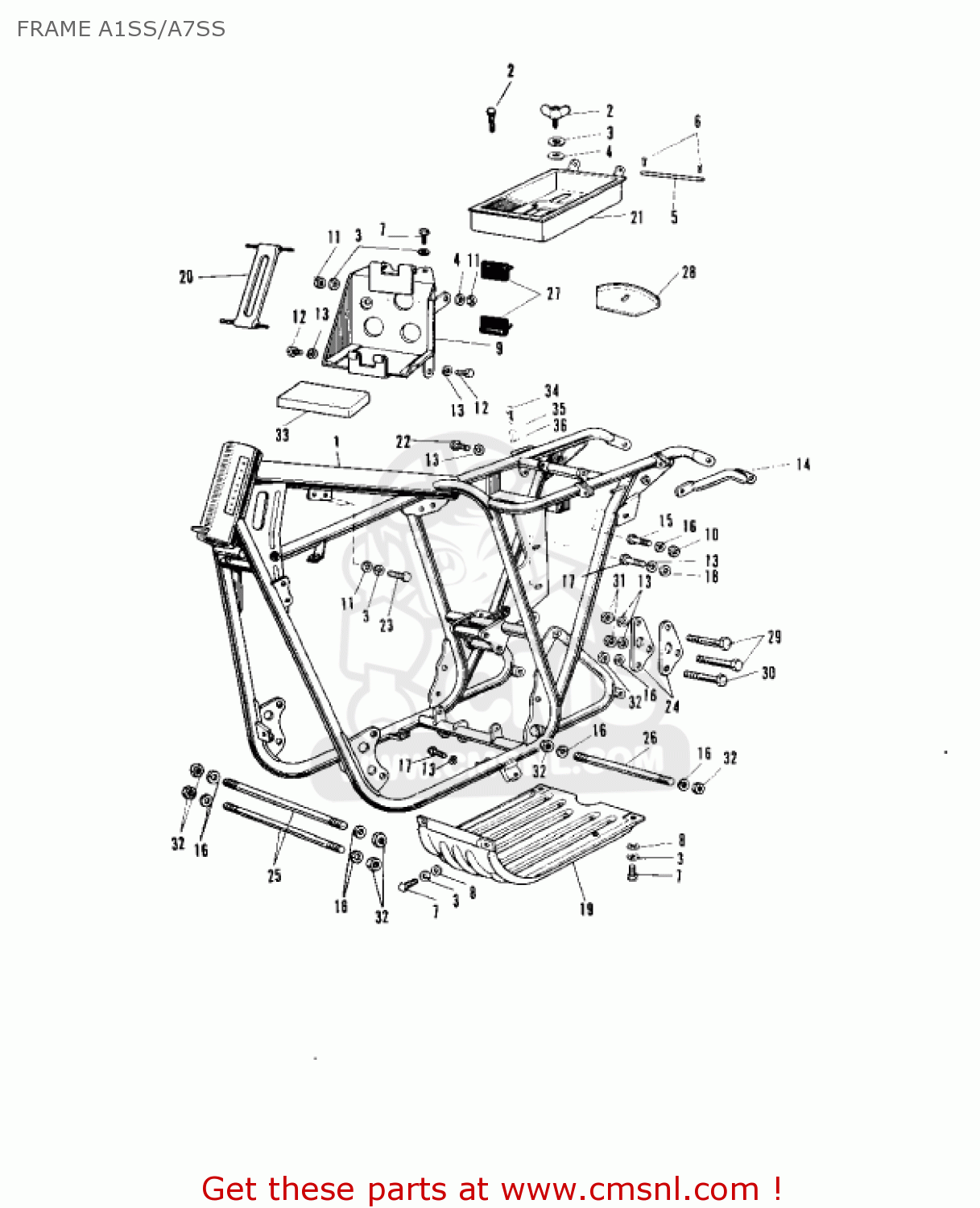 FRAME A1SS/A7SS A7SS AVENGER 1967 USA