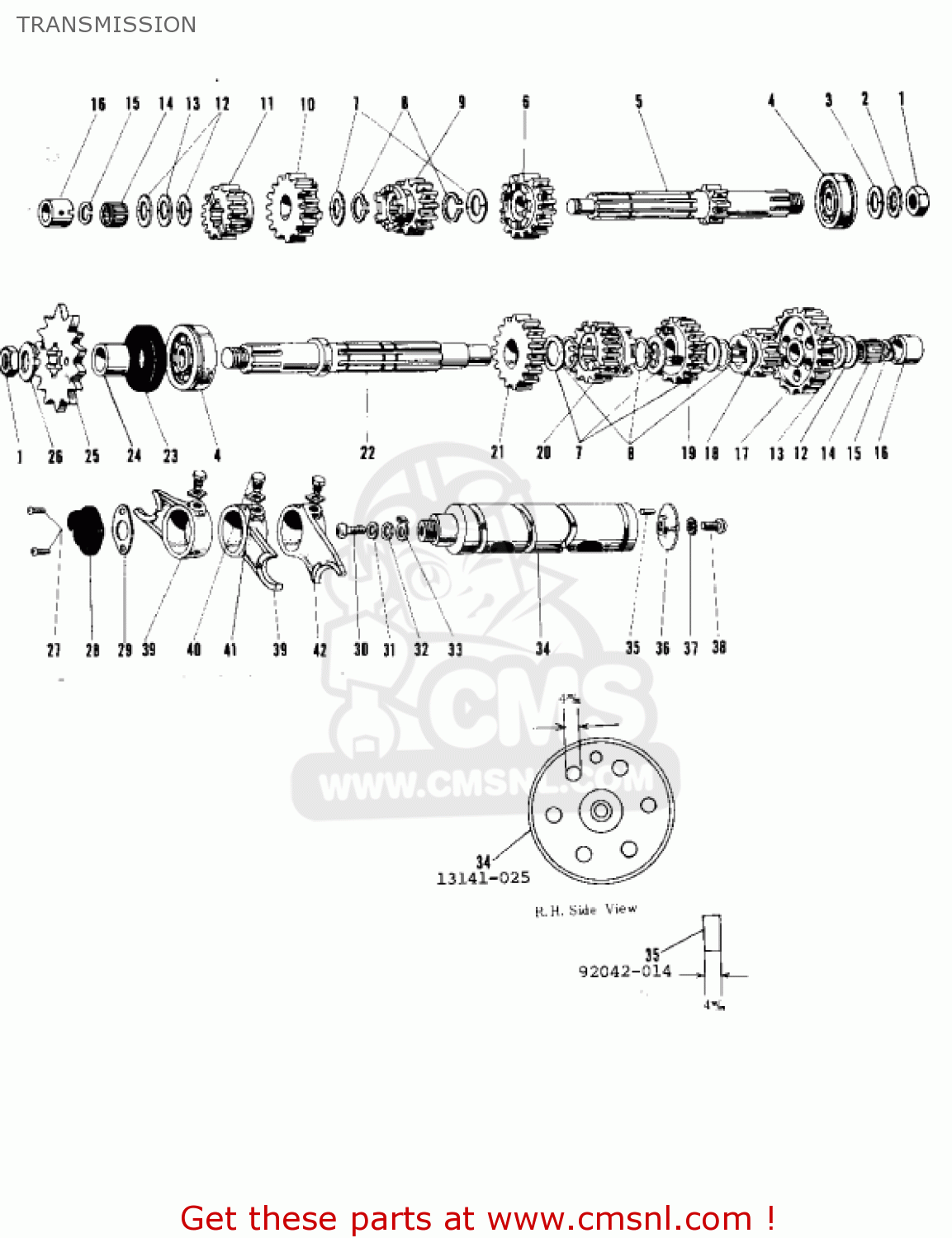 TRANSMISSION A7SS AVENGER 1967 USA