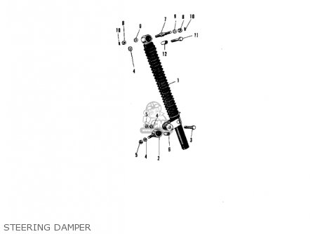 STEERING DAMPER - A7SS AVENGER 1967 USA