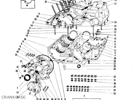 CRANKCASE - A7SS AVENGER 1967 USA