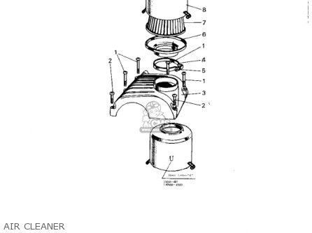 AIR CLEANER - A7SS AVENGER 1968 USA
