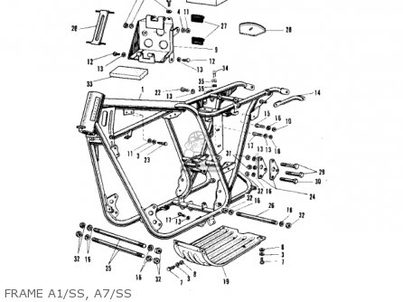 FRAME A1/SS, A7/SS - A7SS AVENGER 1968 USA