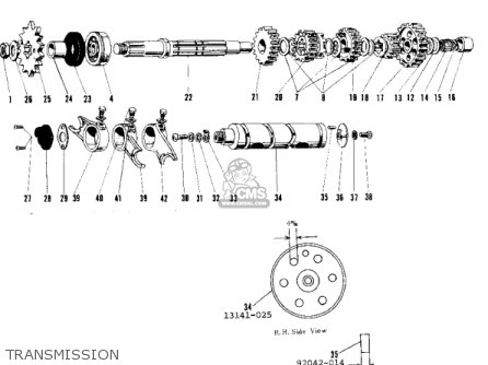 TRANSMISSION - A7SSB AVENGER 1971 USA