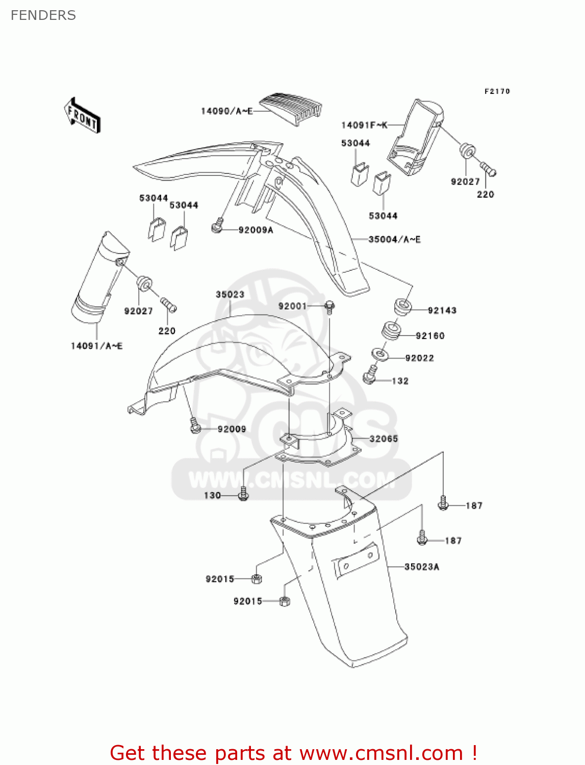 FENDERS AN110C6 KAZER 2001 CANADA
