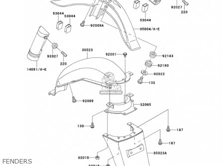 FENDERS - AN110C6 KAZER 2001 CANADA