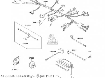 CHASSIS ELECTRICAL EQUIPMENT - AN110C6 KAZER 2001 CANADA
