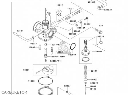 CARBURETOR - AN110C6 KAZER 2001 CANADA