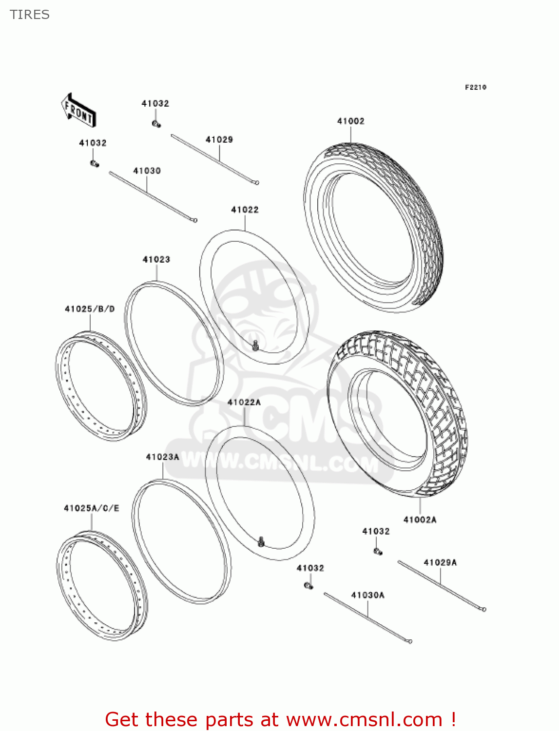 TIRES AN110C7 KAZER 2002 CANADA