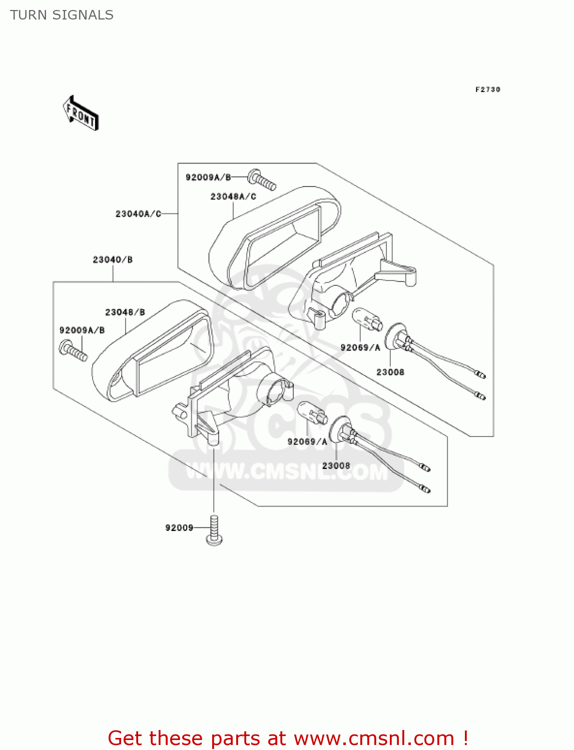 TURN SIGNALS AN110C7 KAZER 2002 CANADA