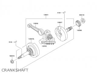 CRANKSHAFT - AN110C7 KAZER 2002 CANADA