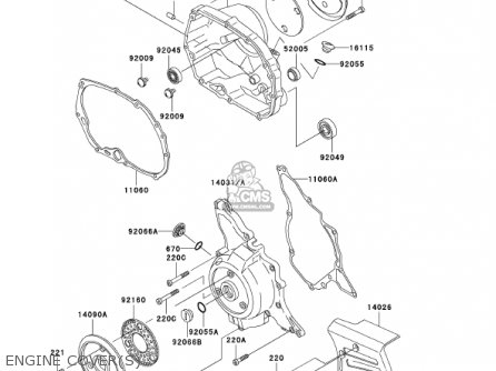 ENGINE COVER(S) - AN110C7 KAZER 2002 CANADA