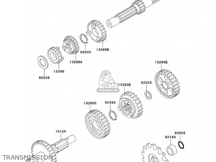 TRANSMISSION - AN110C7 KAZER 2002 CANADA