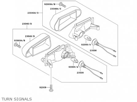 TURN SIGNALS - AN110C7 KAZER 2002 CANADA