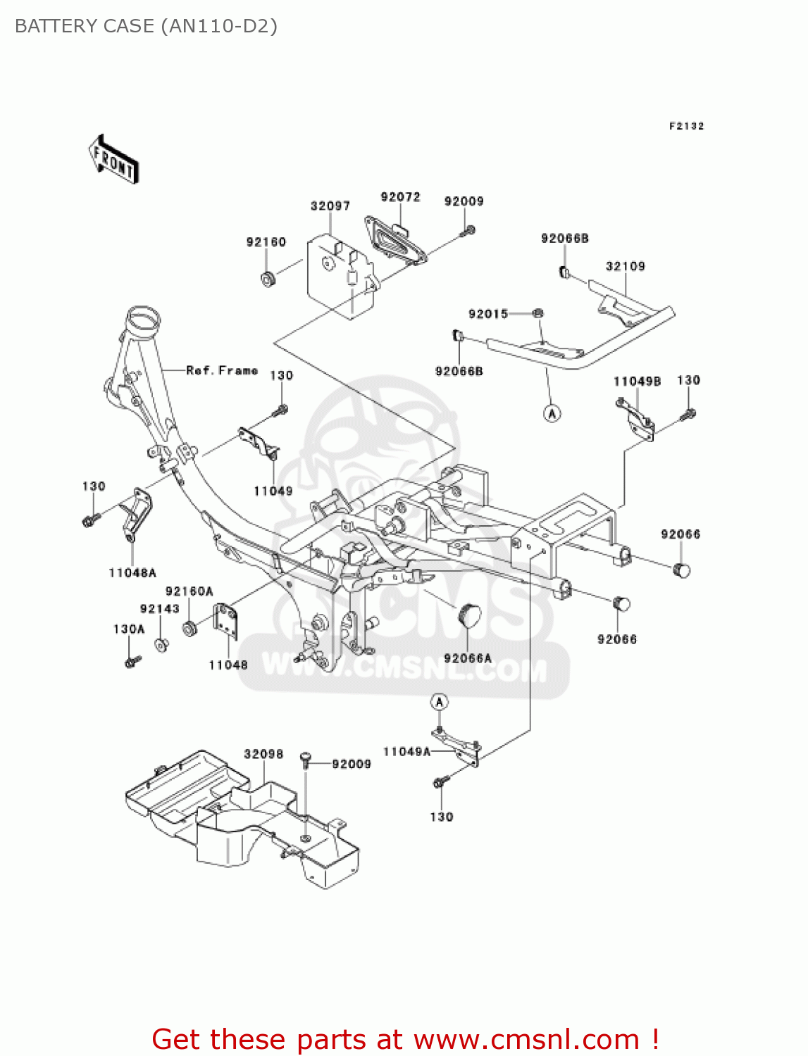 BATTERY CASE (AN110-D2) AN110D2 KAZER 2000 CANADA