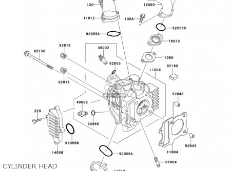CYLINDER HEAD - AN110D2 KAZER 2000 CANADA