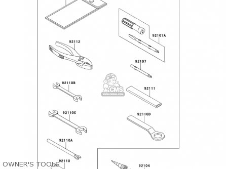 OWNER'S TOOLS - AN110D2 KAZER 2000 CANADA