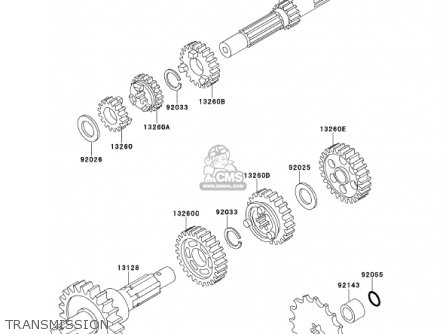 TRANSMISSION - AN110D2 KAZER 2000 CANADA