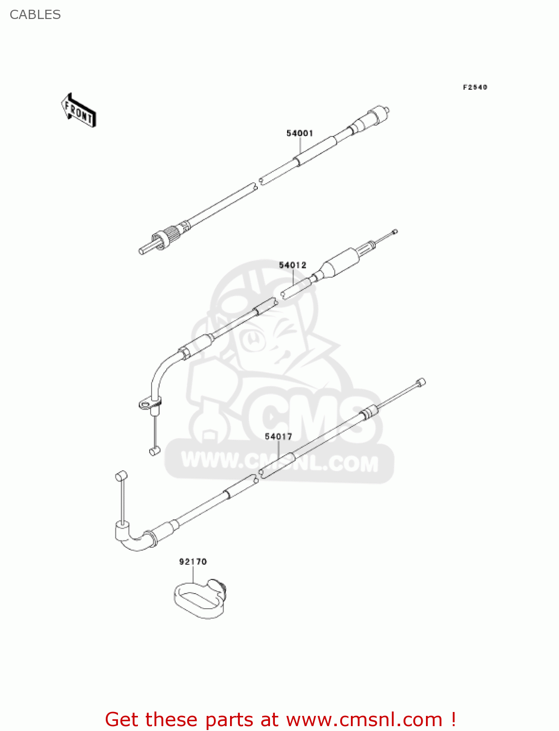 CABLES AN110D3 KAZER 2001 CANADA