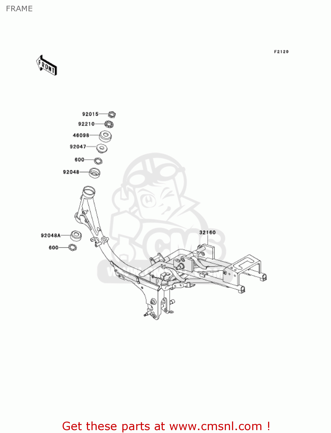 FRAME AN110D3 KAZER 2001 CANADA