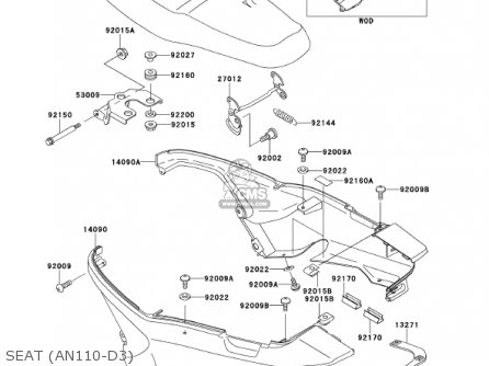 SEAT (AN110-D3) - AN110D3 KAZER 2001 CANADA