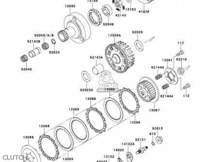 CLUTCH - AN110D3 KAZER 2001 CANADA