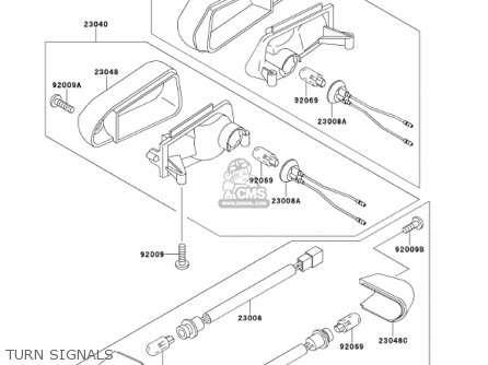 TURN SIGNALS - AN110D3 KAZER 2001 CANADA