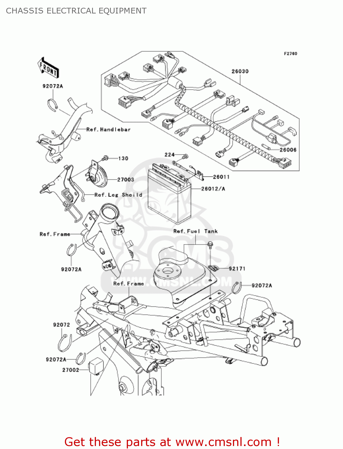 CHASSIS ELECTRICAL EQUIPMENT AN112D2 KAZER 2003 CANADA