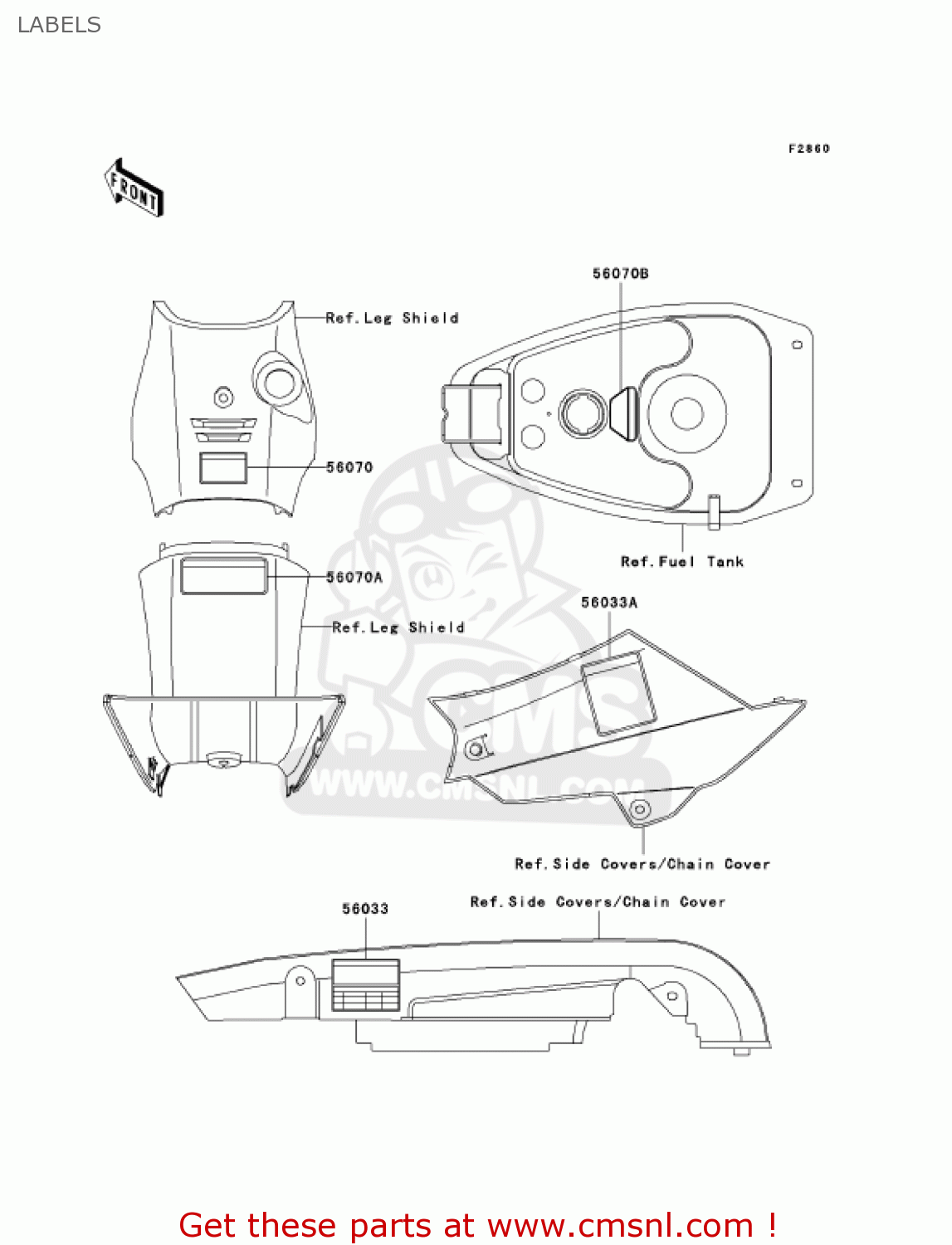 LABELS AN112D2 KAZER 2003 CANADA