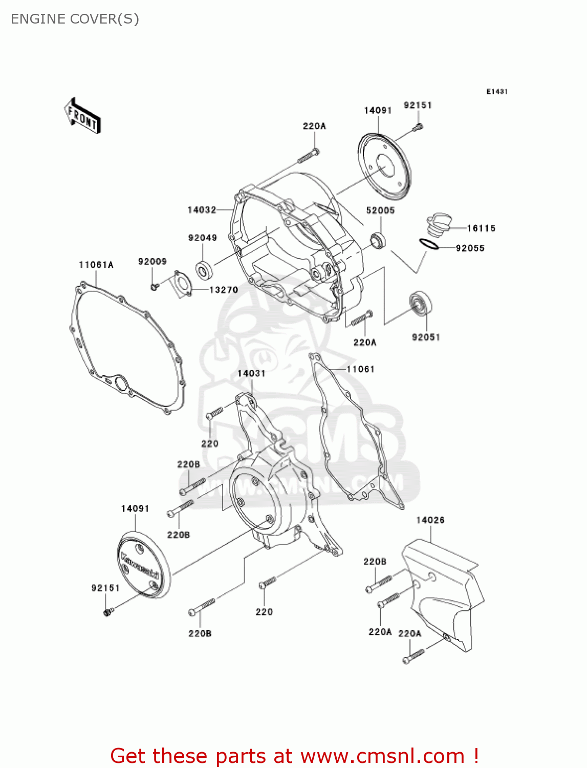 ENGINE COVER(S) AN112D2 KAZER 2003 CANADA