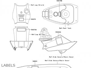 LABELS - AN112D2 KAZER 2003 CANADA
