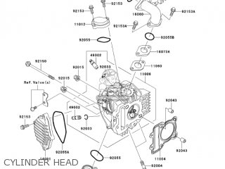 CYLINDER HEAD - AN112D2 KAZER 2003 CANADA