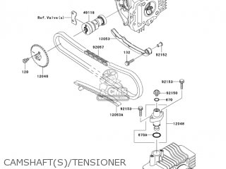 CAMSHAFT(S)/TENSIONER - AN112D2 KAZER 2003 CANADA