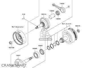 CRANKSHAFT - AN112D2 KAZER 2003 CANADA