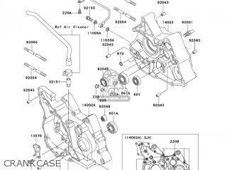 CRANKCASE - AN112D2 KAZER 2003 CANADA