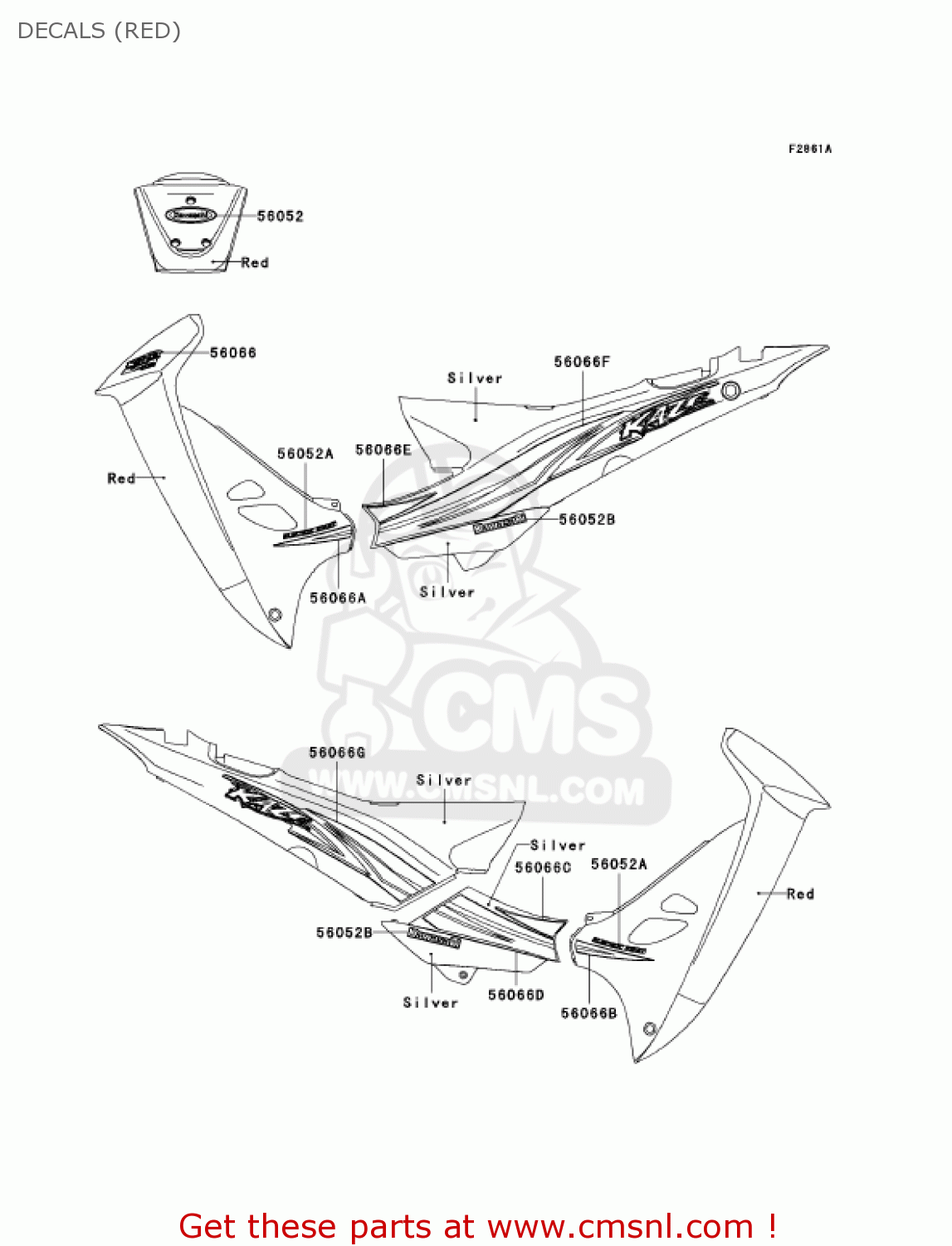 DECALS (RED) AN112D3 KAZER 2004 CANADA
